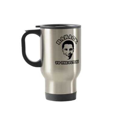 Barack to the Future Mug by obamashirts