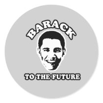 Barack to the Future stickers by obamashirts Barack to the Future stickers