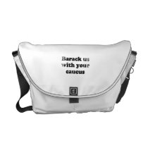 Barack us with your Caucus - Faded.png messenger bags