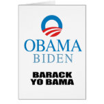 BARACK YO BAMA GREETING CARD