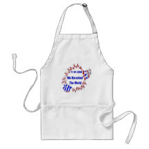 Baracked The World Aprons