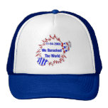 Baracked The World Mesh Hats