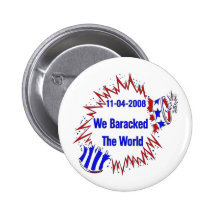 Baracked The World Pins