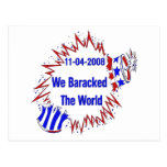 Baracked The World Post Card