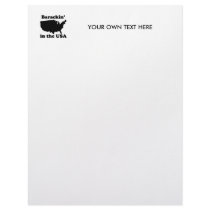 Barackin' in the USA T-shirt letterhead