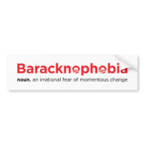 baracknophobia bumper stickers