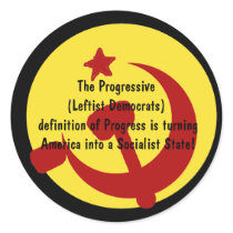 BarackObamaschange, The Progressive (Leftist De... stickers by jenniekurono BarackObamaschange, The Progressive (Leftist De... stickers