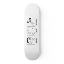 barackpaperscissors skateboards by TheHouseDivided barackpaperscissors skateboards