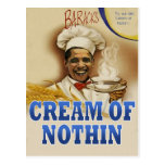 Barack's Cream of Nothin Postcard