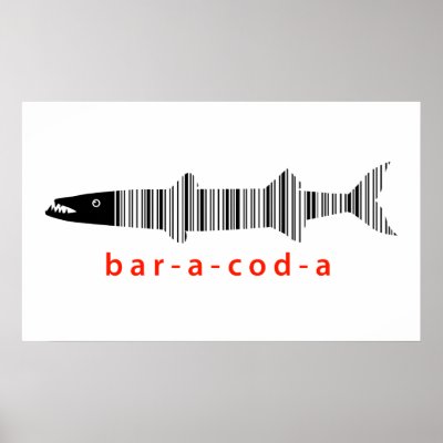Baracoda, Barracuda Print by SymbolGrafix
