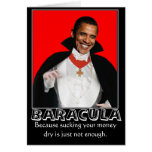 Baracula Halloween cards