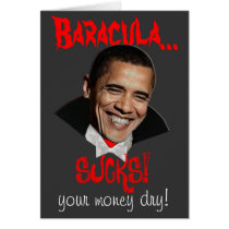 Baracula Sucks Your Money Dry! cards