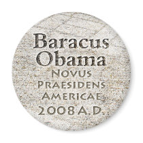 Baracus Obama (Latin) magnets by BarkObama Baracus Obama (Latin) magnets