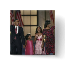 Barak Obama family wave at the last night of Pin