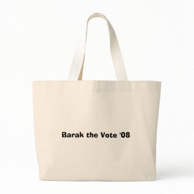 Barak the Vote '08 Canvas Bags by 1othomas