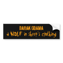 Barakowulf bumper stickers