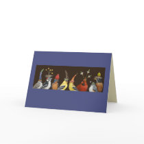 Barb and Smitty party scene card