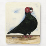 Barb Pigeon Watercolor mousepads