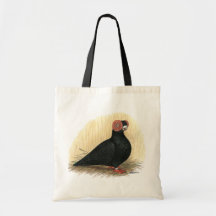 Barb:  Standard Black Canvas Bags