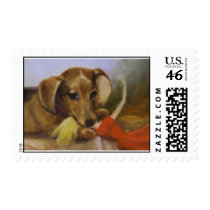 Barb vs Dogzilla postage