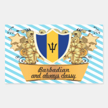 Barbadian con clase etiqueta