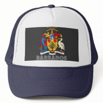 Barbadian Emblem Trucker Hat