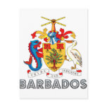 Barbadian Emblem Post Cards