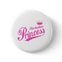 Barbadian Princess Pinback Buttons
