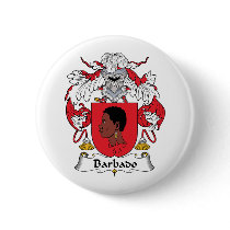 Barbado Family Crest buttons by coatsofarms Barbado Family Crest buttons