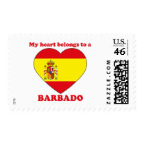 Barbado postage by ValentinesDayTshirts Barbado postage