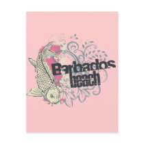 Barbados Beach Tshirts and Gifts postcards by HotGraphicTshirts Barbados Beach Tshirts and Gifts postcards