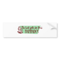 BARBADOS BUMPER STICKER
