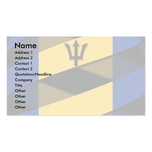 Barbados Business Card Templates