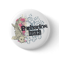 Barbados buttons by HotGraphicTshirts Barbados buttons