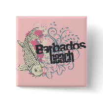 Barbados buttons by HotGraphicTshirts Barbados buttons