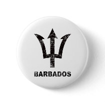 Barbados Pinback Button