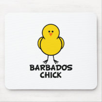 Barbados Chick mousepads