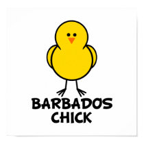 Barbados Chick posters by chicktshirts8 Barbados Chick posters