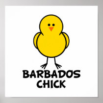 Barbados Chick Print
