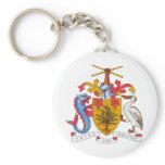 Barbados Coat of arms BB Keychains