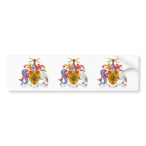 Barbados Coat of Arms Bumper Sticker