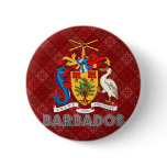 Barbados Coat of Arms Pinback Buttons