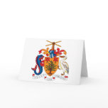 Barbados Coat of Arms Greeting Card