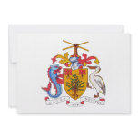 Barbados Coat of Arms Personalized Invitations