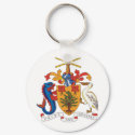Barbados coat of arms keychains