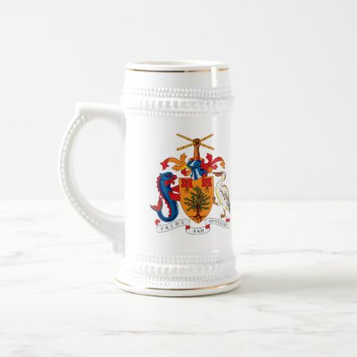 Barbados Coat of Arms Mug by FlagTshirts