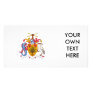 Barbados Coat of Arms Photo Card Template