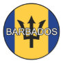 Barbados Euro Sticker