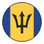 Barbados Euro Sticker