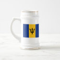 Barbados Flag and Map Mug by FlagAndMap Barbados Flag and Map Mug